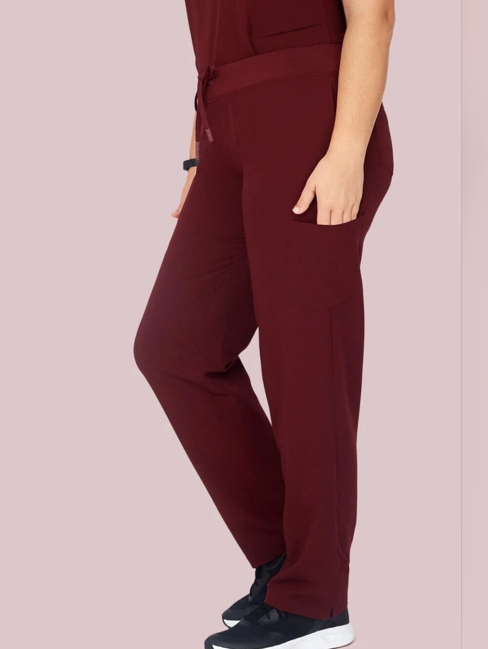 Mandala Scrub Pants 2XL Burgandy